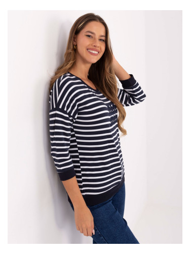 Blouse-RV-BZ-A790.47-navy blue