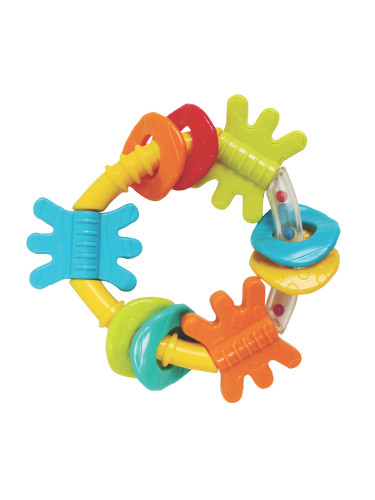 Дрънкалка-гризалка Триъгълник Playgro 3м+ 