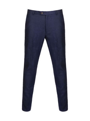 Ленен панталон в тъмно синьо