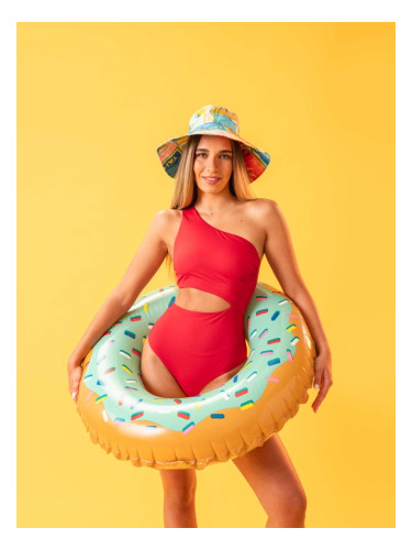 BRILLE | Цял бански MIA, червен