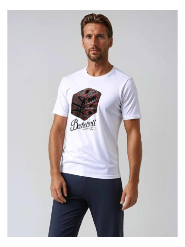 BRILLE | Тениска Basketball, бял