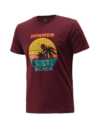 BRILLE | Тениска Summer Beach, червен