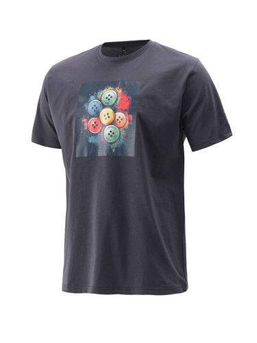 BRILLE | Тениска Buttons, сив