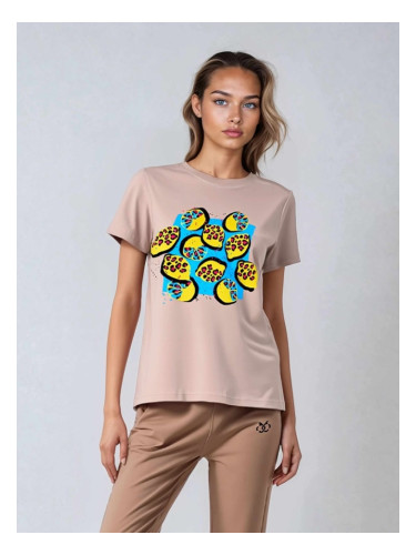 BRILLE | Тениска Funny Lemons, бежово