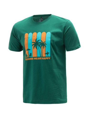 BRILLE | Тениска Means Happy, зелен