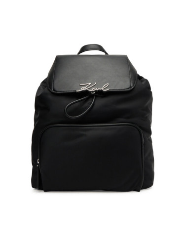 KARL LAGERFELD Раница A3W30019 Черен