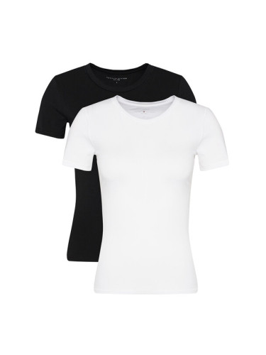 Tommy Hilfiger Комплект 2 тишъртки UW0UW05974 Цветен Slim Fit