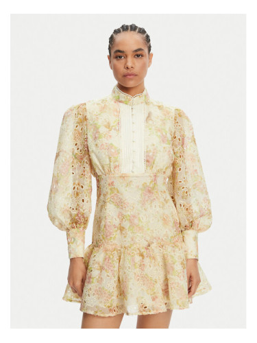 Bardot Коктейлна рокля 58421DB3 Бежов Regular Fit