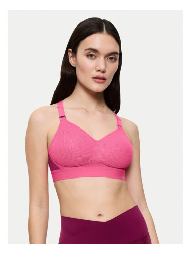 Triumph Спортен сутиен Triaction Hybrid Lite 10162782 Розов
