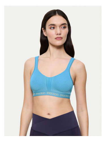 Triumph Спортен сутиен Triaction Energy Lite 10201677 Син