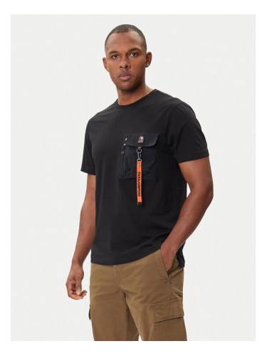 Parajumpers Тишърт Mojave 25WMPMTSRE07 Черен Regular Fit
