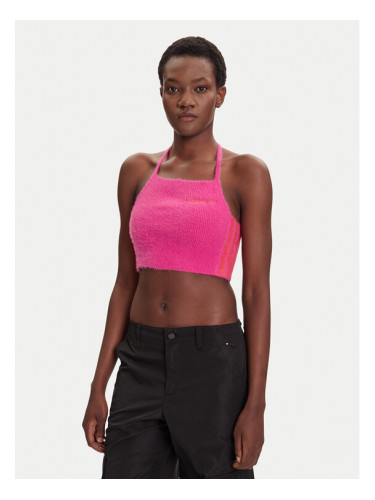 adidas топ Fluffy JW6002 Розов Slim Fit