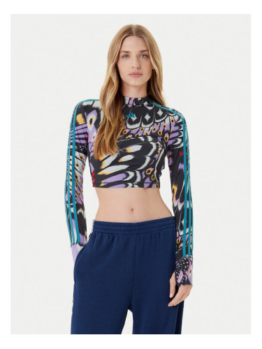 adidas Блуза Farm Rio JL8649 Цветен Slim Fit