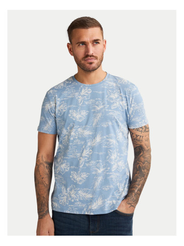 Petrol Industries Тишърт M-1050-TSR623 Светлосиньо Regular Fit