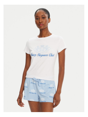 Juicy Couture Пижама Sleepover Club JCLPJ225501 Светлосиньо Regular Fit