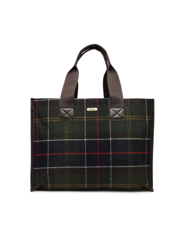 Barbour Дамска чанта Turnberry Tartan LBA0424OL91 Зелен