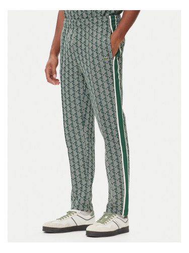 Lacoste Долнище анцуг XH1440 Зелен Regular Fit