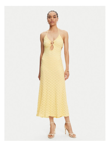 Bardot Коктейлна рокля Rosala 59904DB1 Жълт Regular Fit