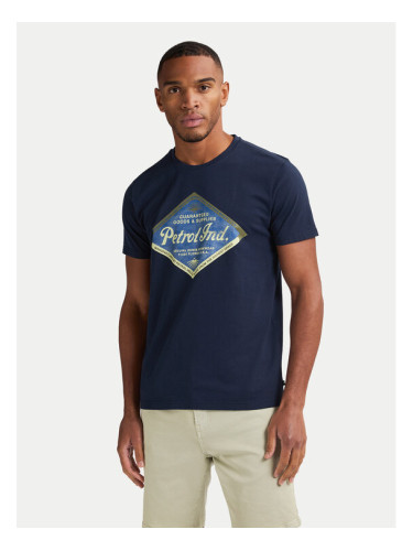 Petrol Industries Тишърт M-1050-TSR634 Тъмносин Regular Fit