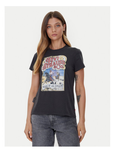 Levi's® Тишърт The Perfect 17369-3309 Черен Standard Fit