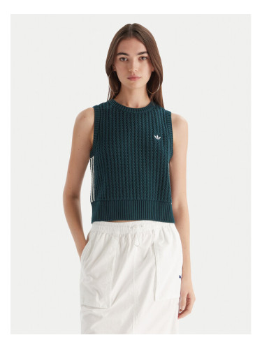 adidas топ adicolor JW4993 Зелен Regular Fit