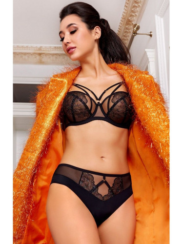 Макси сутиен с меки чашки в черен цвят K746 MOLLY 