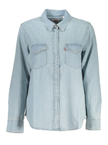 Light blue levi's women's denim shirt®