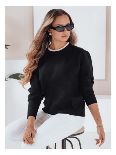 Дамски пуловер DARMILA черен