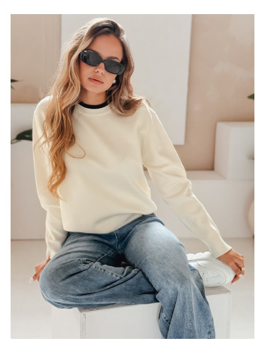 Дамски пуловер DARMILA екрю