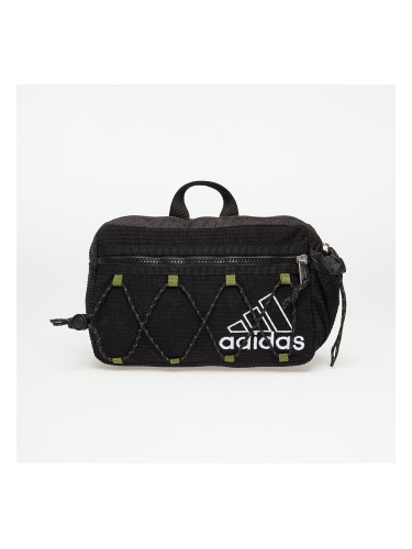 Чантичка за кръста adidas waist bag Black/ Collegiate Green Universal