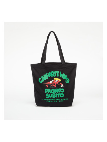 Чанта Carhartt WIP Canvas Graphic Tote Pronto Print/ Black Universal