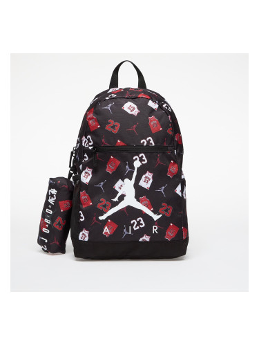 Jordan Jan Air School Backpack Black/ Gym Red/ White Universal