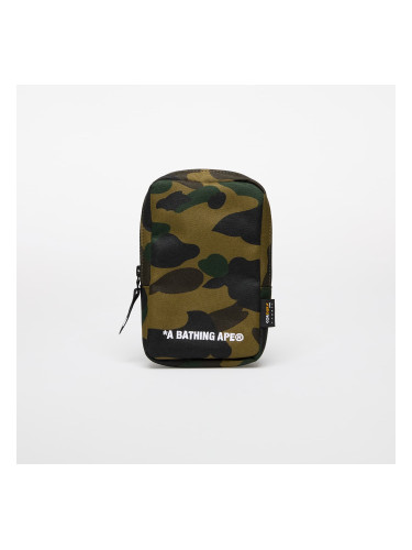 Чанта A BATHING APE 1St Camo Cordura Phone Shoulder Bag Green Universal