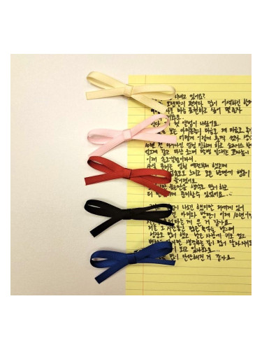 MORE.M | Small Ribbon Hairpin, 6 colors