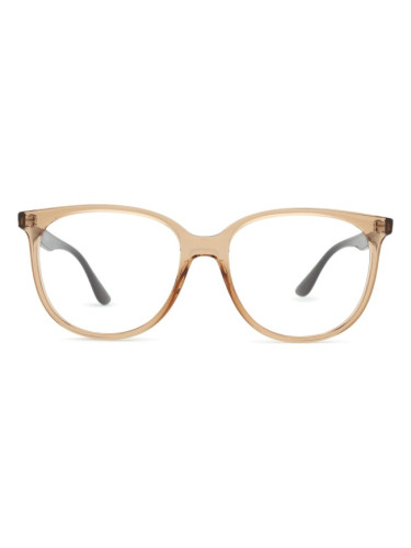 Ray-Ban 0RX4378V 8172 54 - диоптрични очила, квадратна, дамски, кафяви