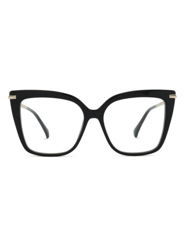 Max Mara MM 5144 001 15 54 - диоптрични очила, квадратна, дамски, черни