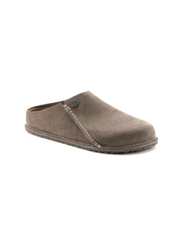 Birkenstock Zermatt Premium Suede Leather Regular Fit Unisex - Сандали Birkenstock - Сив - 1021318-4.5 - Size: 4.5