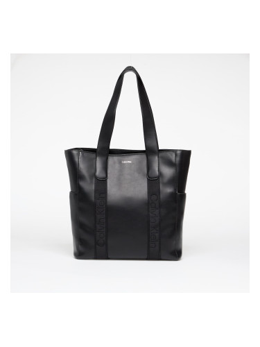 Чанта Calvin Klein Webbing Strap Tote Black Universal