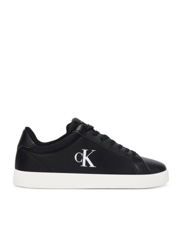 Calvin Klein Сникърси 3 Cupsole Laceup Pu Mg YW0YW01781 Черен