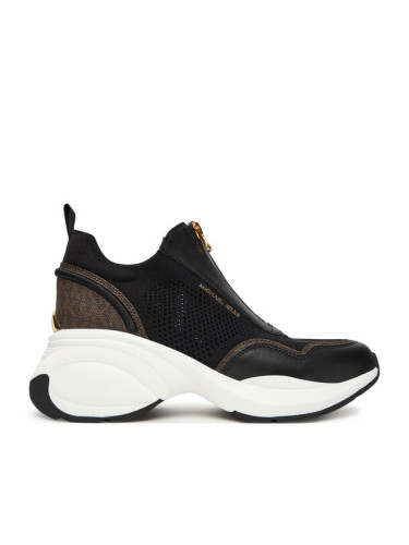 MICHAEL Michael Kors Сникърси Zuma Mixed-Media Trainer 43F5ZUFP1L Черен