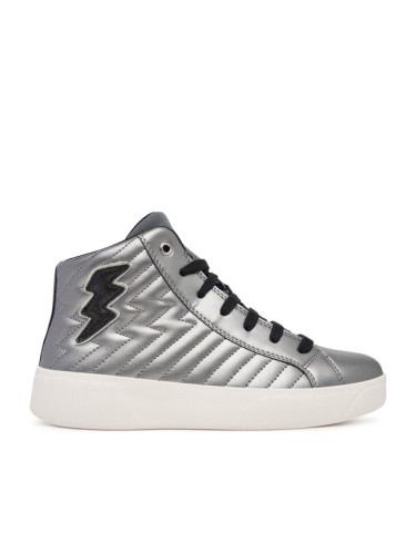 Geox Сникърси J Mikiroshi J56DVE 000NF C1009 D Сребрист