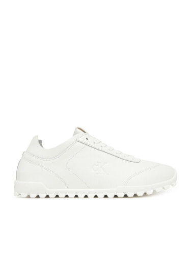 Calvin Klein Сникърси Low Profile Runner Lth Mg YW0YW02049 Бял