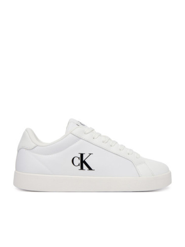 Calvin Klein Сникърси 3 Cupsole Laceup Pu Mg YW0YW01781 Бял