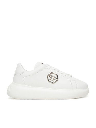 PHILIPP PLEIN Сникърси FAES USC0804 PLE075N Бял