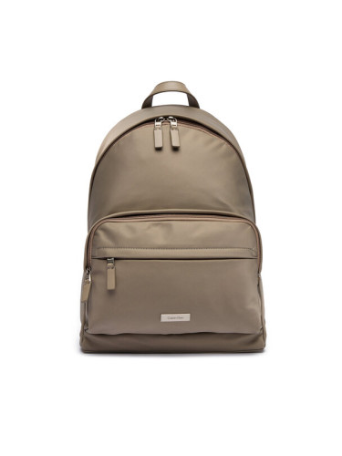 Calvin Klein Раница Sleek Round LV04D3143G Бежов
