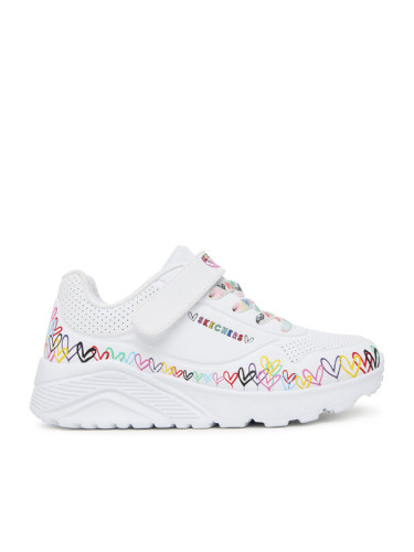 Skechers Сникърси Uno Lite 314091L WMLT Бял