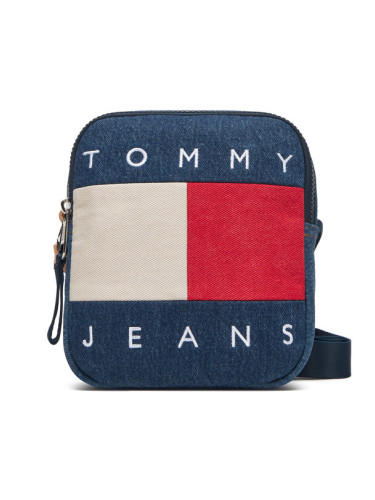 Tommy Jeans Мъжка чантичка Tjm Archive Denim Reporter AM0AM13814 Син