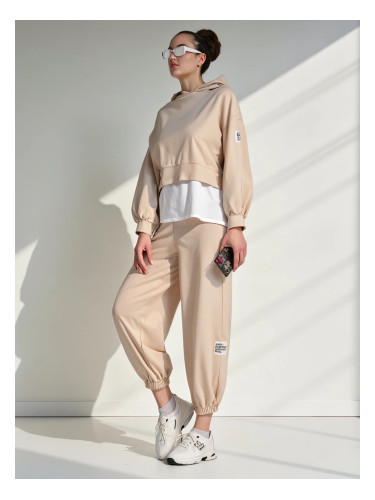 Resti Women's cotton set with a shirt insert