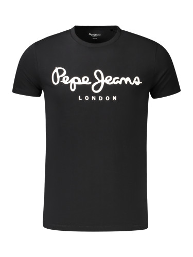 PEPE JEANS SHORT SLEEVE T-SHIRT MEN BLACK