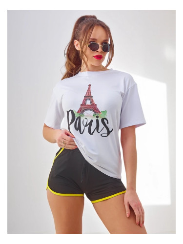 Resti Women's sports set with t-shirt and shorts Paris
